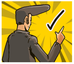 Banchou san and friends sticker #2896117