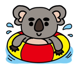 Leisurely Koala sticker #2897114
