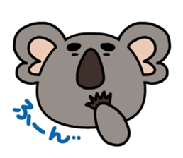 Leisurely Koala sticker #2897116