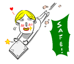 Jianjian boy of Summer Letter sticker #2897151