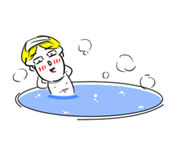 Jianjian boy of Summer Letter sticker #2897163