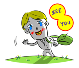 Jianjian boy of Summer Letter sticker #2897165