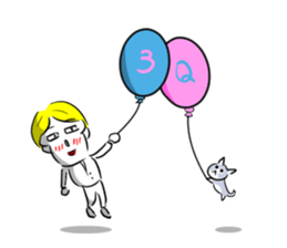 Jianjian boy of Summer Letter sticker #2897170