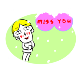 Jianjian boy of Summer Letter sticker #2897176