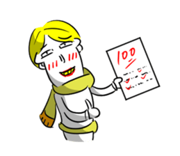 Jianjian boy of Summer Letter sticker #2897178