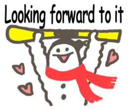 Let's go skiing & snowboarding!! sticker #2897561