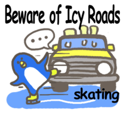 Let's go skiing & snowboarding!! sticker #2897570