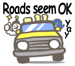 Let's go skiing & snowboarding!! sticker #2897571