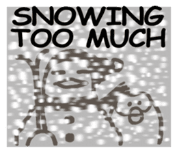 Let's go skiing & snowboarding!! sticker #2897575