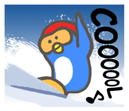 Let's go skiing & snowboarding!! sticker #2897584