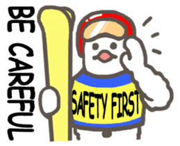 Let's go skiing & snowboarding!! sticker #2897585