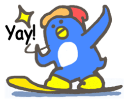 Let's go skiing & snowboarding!! sticker #2897591