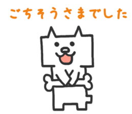 Faithful Dog Shikakuinu sticker #2898258