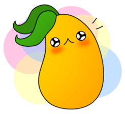Sweet Jelly mango sticker #2898361
