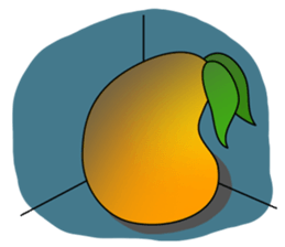 Sweet Jelly mango sticker #2898380