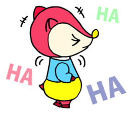 Moosey of the fawn sticker #2898446