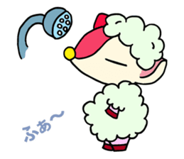 Moosey of the fawn sticker #2898467