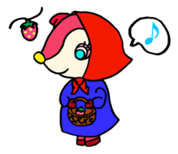 Moosey of the fawn sticker #2898469