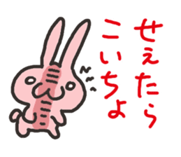Koshu dialect Rabbit sticker #2899056