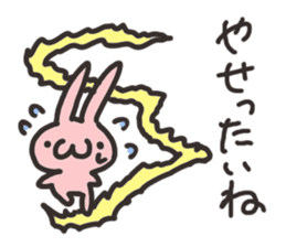 Koshu dialect Rabbit sticker #2899073
