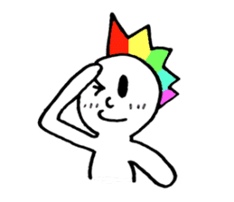 Rainbow Boy sticker #2900236