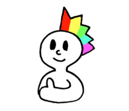 Rainbow Boy sticker #2900237