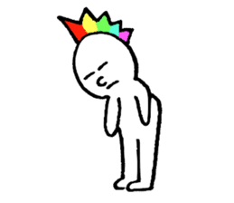 Rainbow Boy sticker #2900240