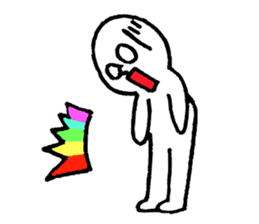 Rainbow Boy sticker #2900241