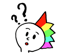 Rainbow Boy sticker #2900244