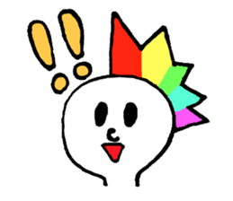 Rainbow Boy sticker #2900245