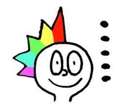 Rainbow Boy sticker #2900248