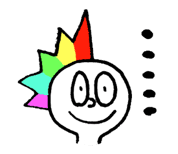 Rainbow Boy sticker #2900248