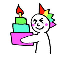 Rainbow Boy sticker #2900253