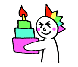 Rainbow Boy sticker #2900253