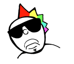 Rainbow Boy sticker #2900254