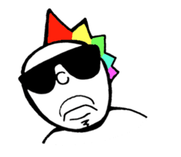 Rainbow Boy sticker #2900254