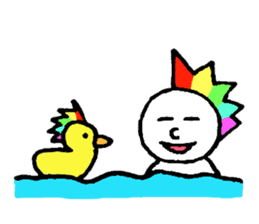 Rainbow Boy sticker #2900257