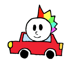 Rainbow Boy sticker #2900263