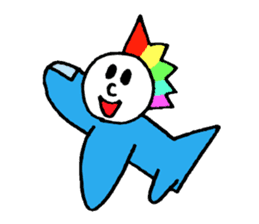 Rainbow Boy sticker #2900264