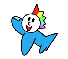 Rainbow Boy sticker #2900264