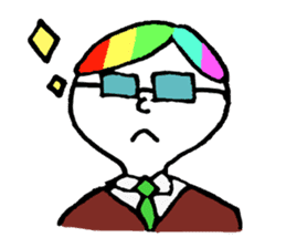 Rainbow Boy sticker #2900268