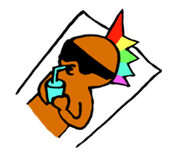 Rainbow Boy sticker #2900270