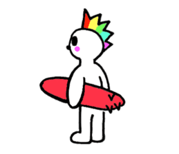 Rainbow Boy sticker #2900274