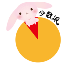 Working Rabbit & Cat sticker #2900364
