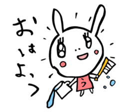 Graffiti rabbit . sticker #2900555