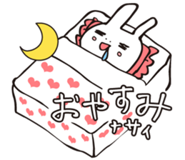 Graffiti rabbit . sticker #2900556