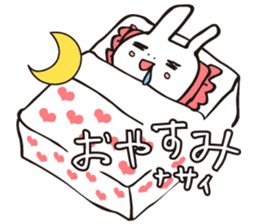 Graffiti rabbit . sticker #2900556