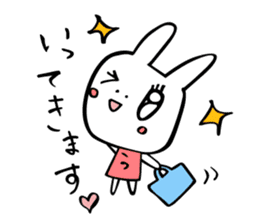 Graffiti rabbit . sticker #2900557