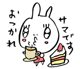 Graffiti rabbit . sticker #2900560