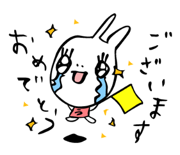 Graffiti rabbit . sticker #2900562